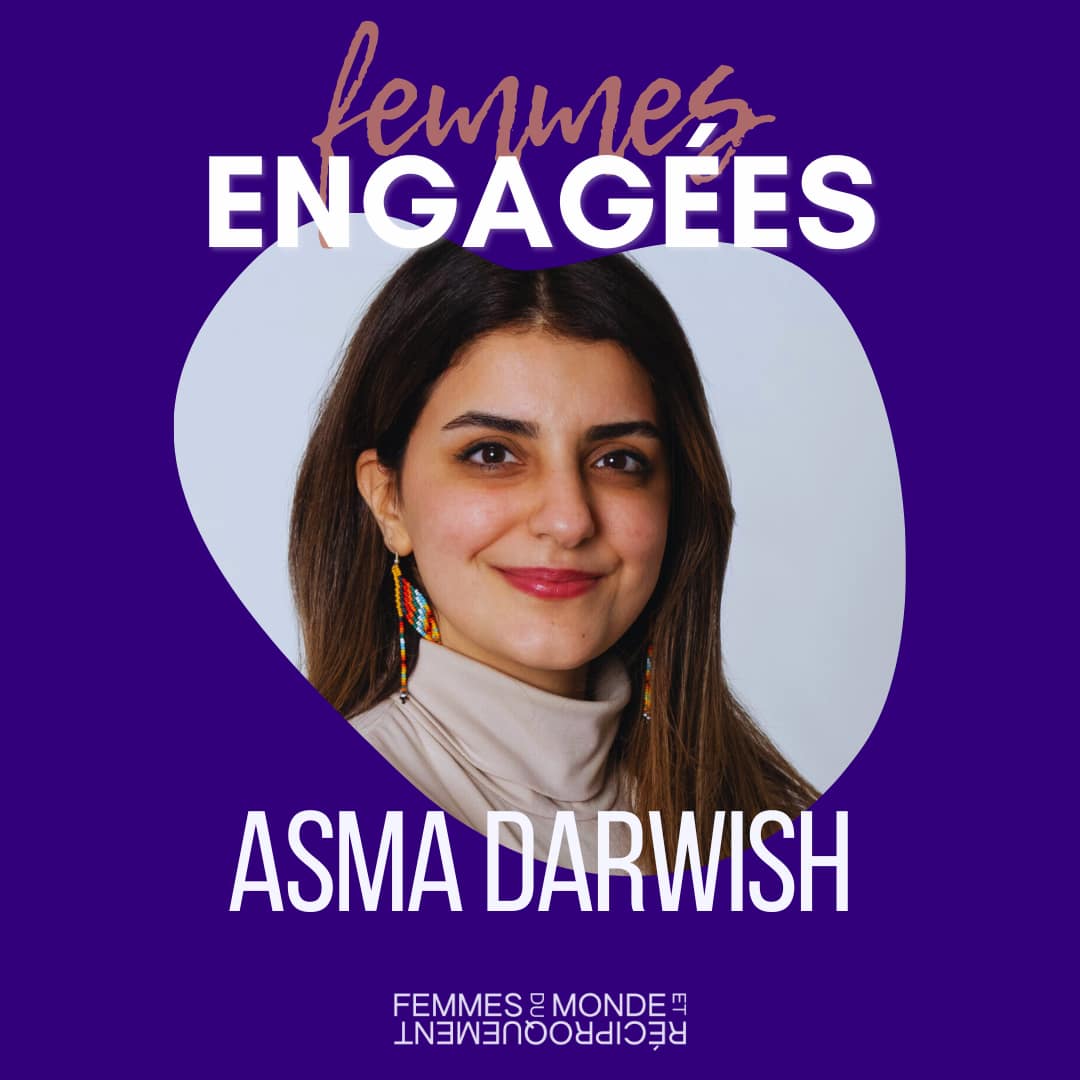 Portrait d'Asma Darwish